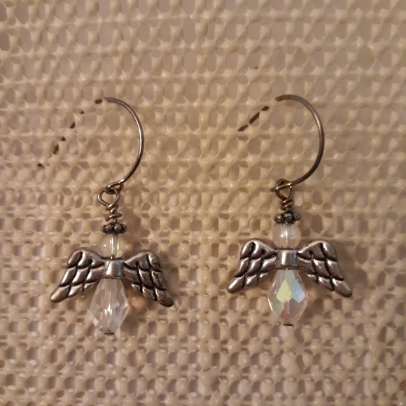Handmade Angel Earrings JW11 - Picture 1 of 3